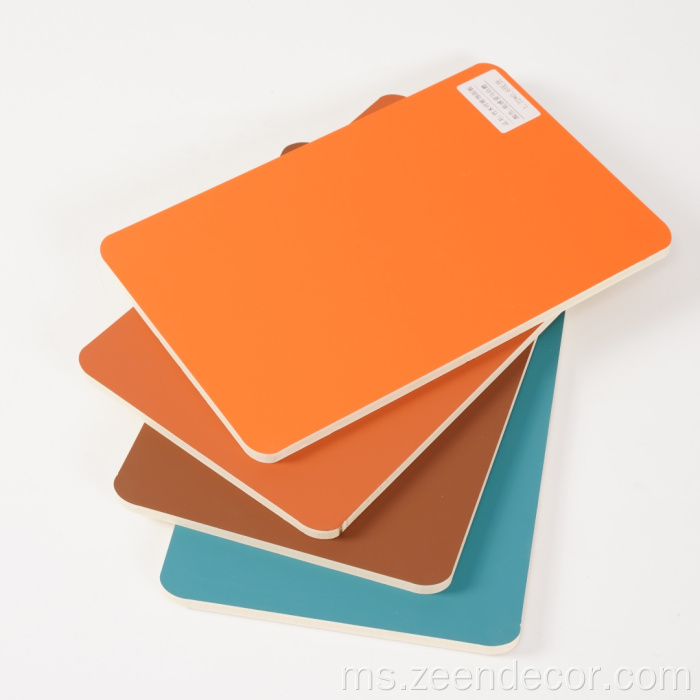 Cermin logam gloss tinggi PVC lembaran dinding busa